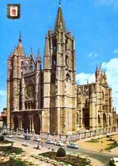 POSTAL PV12872: Catedral de Leon