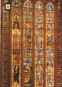 POSTAL PV12875: Catedral de Leon. Ventanal alto nave siglo XIII