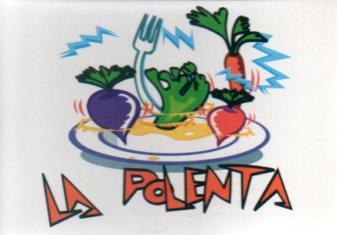 POSTAL PV12856: La Polenta Restaurant vegetaria, Girona