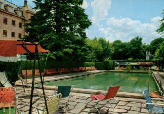 POSTAL PV12867: Hotel Victoria Palace piscina en El Escorial