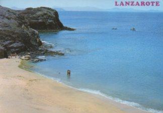 POSTAL PV12399: Playa Papagayo, Lanzarote