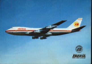 POSTAL PV12418: Boeing 747 Jumbo de Iberia