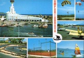 POSTAL PV12431: Vistas diversas Ampuriabrava, Gerona