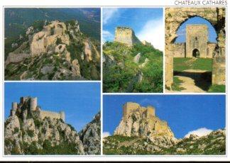 POSTAL PV12376: Chateaux Cathares