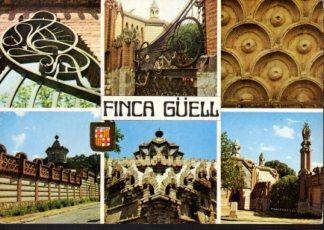 POSTAL PV12328: Finca Guell vistas, Barcelona