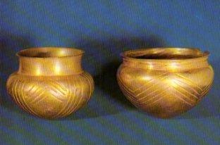 POSTAL PV12313: Gold caps from Europa, Benaki Museum Athens