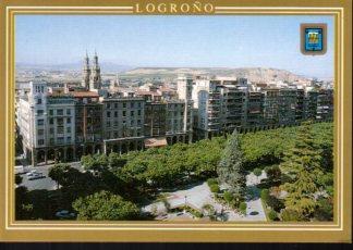 POSTAL PV12359: Paseo del Espolon, Logroño