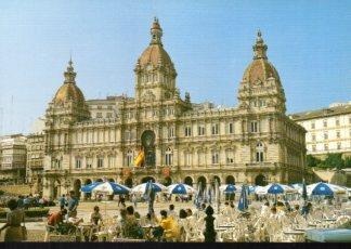 POSTAL PV12360: Plaza de Maria Pita, La Coruña