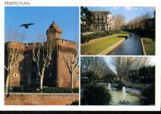 POSTAL PV12368: Vistas varias de Perpignan