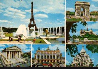 POSTAL PV12354: Paris et ses merveilles