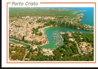 POSTAL PV12346: Vista aerea de Porto Cristo, Manacor