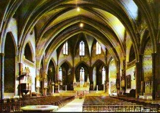 POSTAL PV12350: Interieur Cathedrale St Maurice, Mirepoix