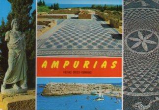 POSTAL PV12463: Ruinas greco romanas en Ampuriabrava