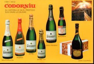 POSTAL PV12572: Publicidad cava Codorniu