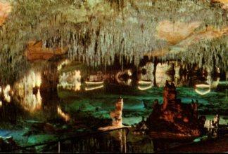 POSTAL PV12575: Lago Martel en Cuevas del Drach, Mallorca