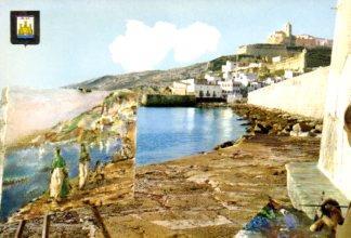 POSTAL PV12580: Isla Blanca en Ibiza