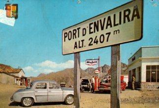 POSTAL PV12568: Cumbre del Puerto de Envalira, Andorra