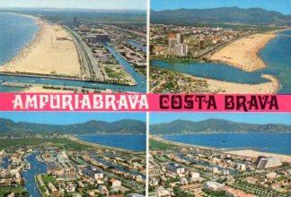 POSTAL PV12555: Vistas de Ampuriabrava PV12555