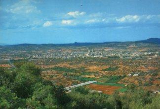 POSTAL PV12562: Vista de Porreres, Mallorca