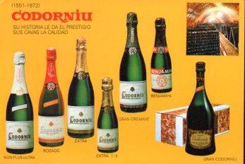 POSTAL PV12630: Publicidad Cava Codorniu PV12630