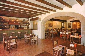 POSTAL PV12631: Restaurante El Golfet comedor, Calella de Palafrugell