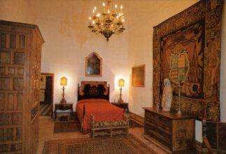 POSTAL PV12593: Dormitorio del Almirante Palacio de Viana, Cordoba