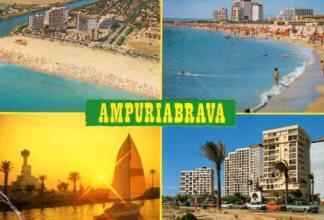 POSTAL PV12548: Diversas vistas de Ampuriabrava PV123548