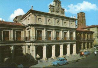 POSTAL PV12490: Ayuntamiento y Parroquia de San Marcelo, Leon