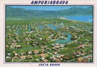 POSTAL PV12501: Vista aerea Ampuriabrava PV12501