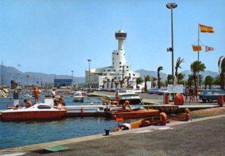 POSTAL PV12466: Detalle del Club Nautico de Ampuriabrava