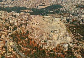 POSTAL PV12469: Vista aerea de la Acropolis de Atenas