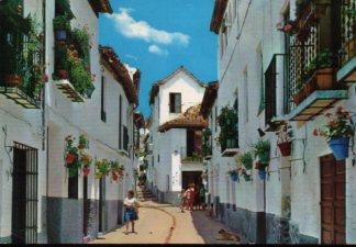 POSTAL PV12470: Calle tipica de Granada