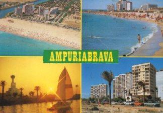 POSTAL PV12503: Vistas de Ampuriabrava PV12503