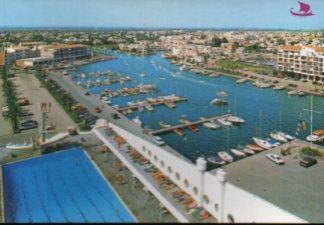 POSTAL PV12472: Panoramica desde el Club Nautico de Ampuriabrava