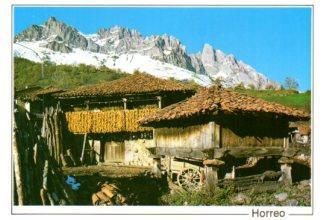 POSTAL PV12529: Horreo en Soto de Valdeon, Picos de Europa