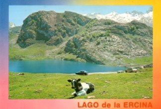 POSTAL PV12531: Lago Enol y Peña Santa en Parque Nacional Picos de Europa