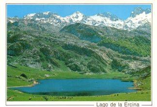 POSTAL PV12532: Lago Ercina y Macizo de la Peña Santa, Parque Nacional de Covadonga