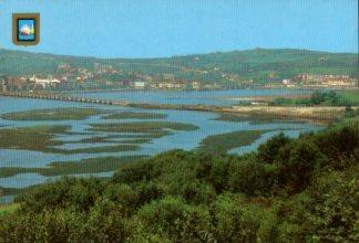 POSTAL PV12537: San Vicente de la Barquera vista panoramica