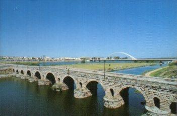 POSTAL PV13072: Merida. Puente romano sobre el Guadiana