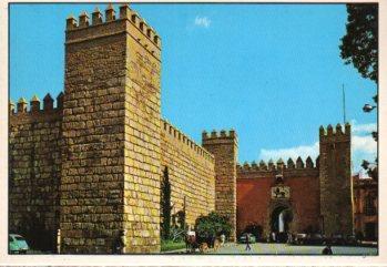 POSTAL PV13088: Sevilla. El Alcazar y Puerta del Leon