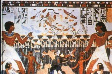 POSTAL PV13145: Egypt. Nobles Tombs, Tomb of Menna