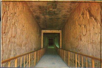 POSTAL PV13156: Egypt. Valley of The Kings. Tomb of Ramses VI