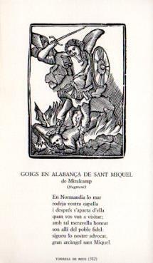 POSTAL PV12997: Goigs en Alabança de Sant Miquel. Francesc Ribas Ponti desitja Bon Nadal i Feliç 1985