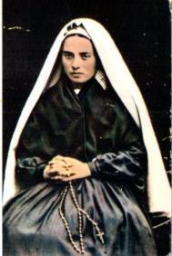 POSTAL PV12983: Lourdes. Portrait authentique de Sainte Bernadette