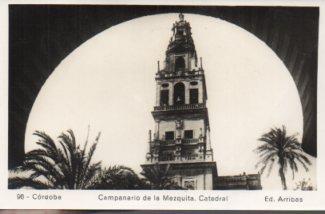 POSTAL PV12991: Cordoba, campanario de la Mezquita de la Catedral