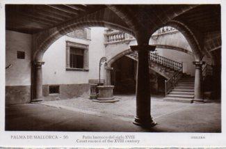 POSTAL PV12987: Palma de Mallorca. Patio barroco del siglo XVIII