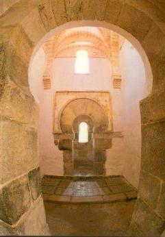 POSTAL PV13065: Monasterio de Celanova en Orense, interior Capilla San Miguel