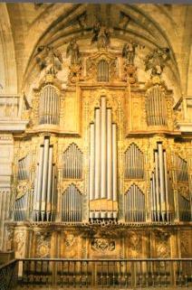 POSTAL PV13032: Monasterio de Celanova en Orense. Organo de la iglesia