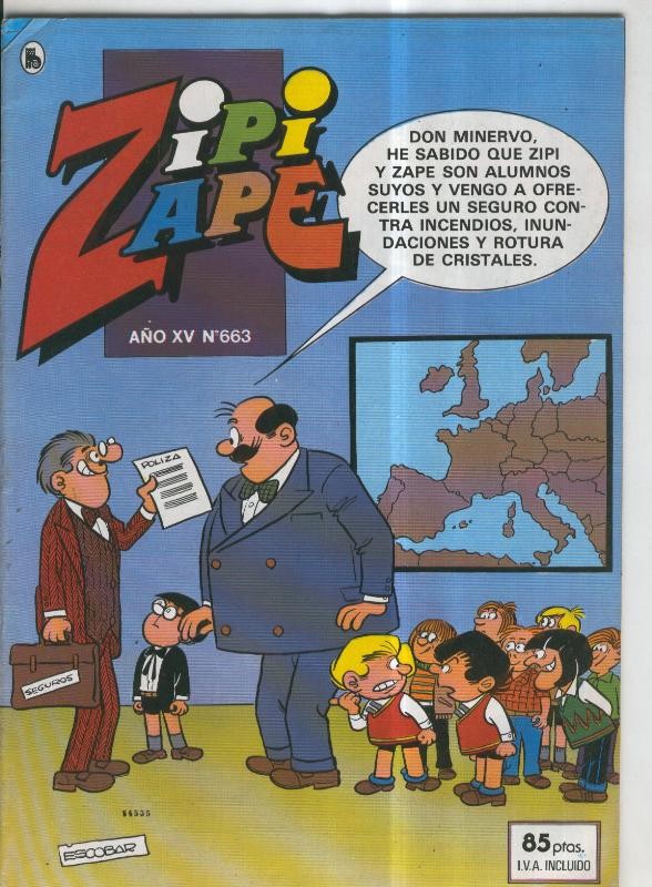 Bruguera: Zipi y Zape semanal numero 663: Zipi/zape: La declaracion