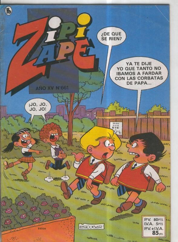 Bruguera: Zipi y Zape semanal numero 661: Zipi(zape: El abuelo Genaro